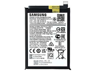 Samsung SM-A226 Galaxy A22 5G - WT-W1 Batteria 5000 mAh **Bulk**